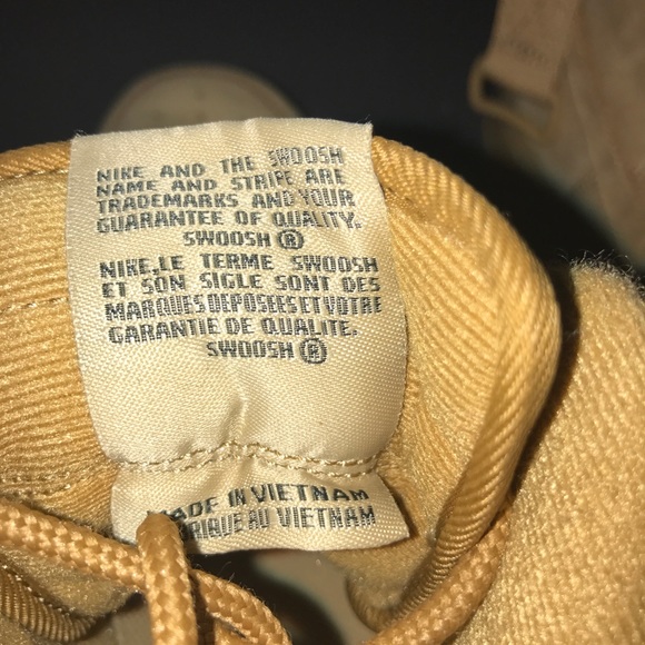 NIKE AIR FORCE ONE'S FLAX SIZE 6 - Picture 4 of 6